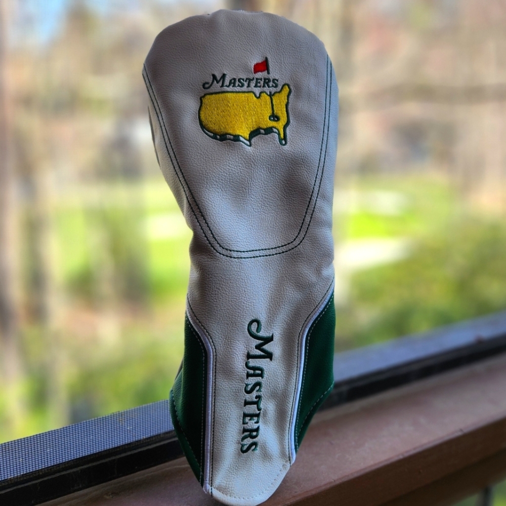 NEW 2025 with tags leather Driver head cover Masters Tournament
